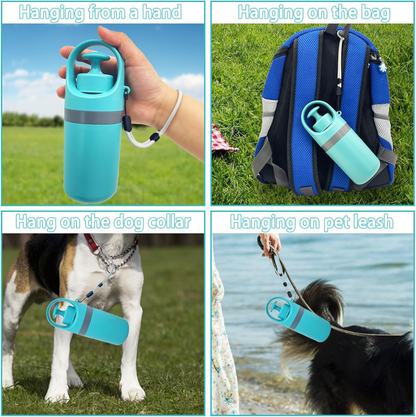 No-Touch Portable Pet Pooper Scooper & Waste Bag Dispenser