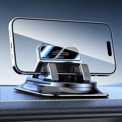 【FathersDayGift】Car phone holder 360 degree rotation. suitablefor car navigation in-car dashboard. horizontaland vertica screen adjustment angle.suctioncup fixed non-slip mobile phone holdersuitable for iPhone and Android